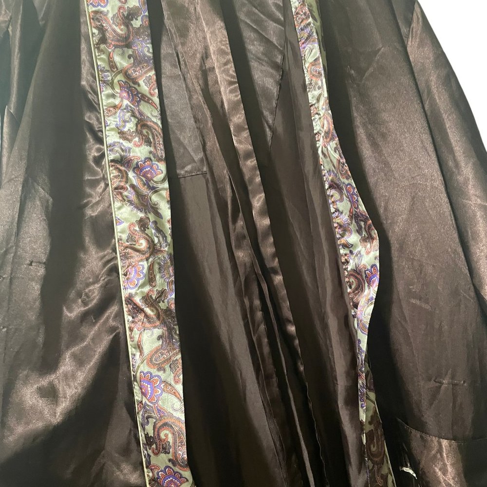 Long Satin Robe - Picture 3 of 3
